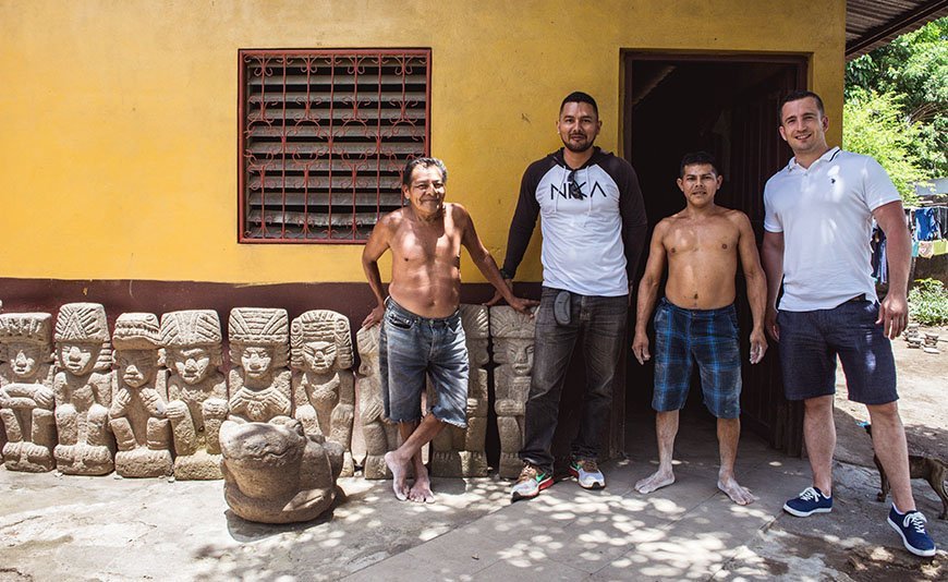 Les sculpteurs Nicaraguayens
